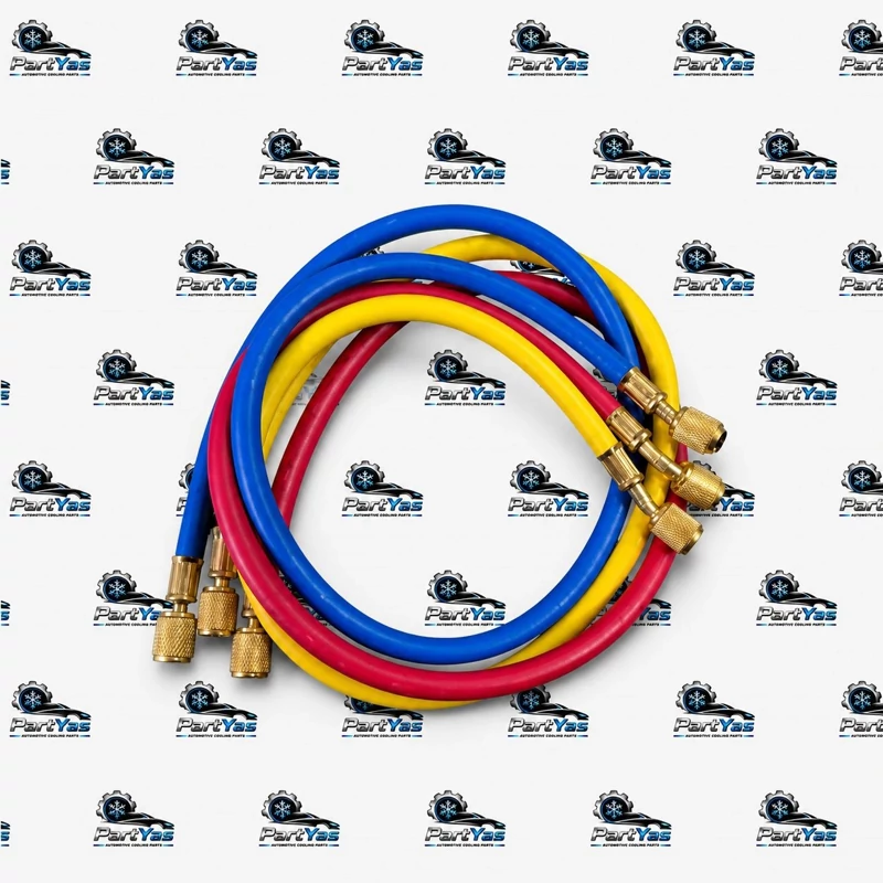 شیلنگ گیج شارژ گاز کولر 90 سانتی