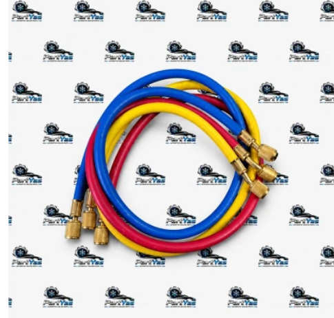 شیلنگ گیج شارژ گاز کولر 180سانتی